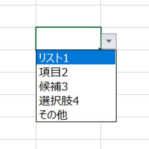 データの入力規則